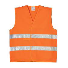 Gillet réfléchissant orange