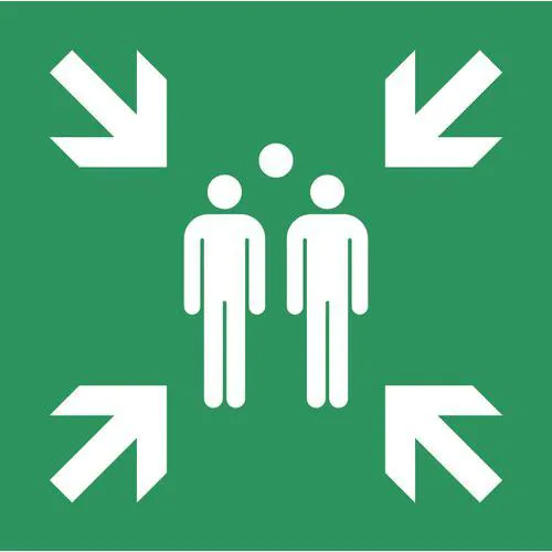 Panneau 1ers secours Point de rassemblement