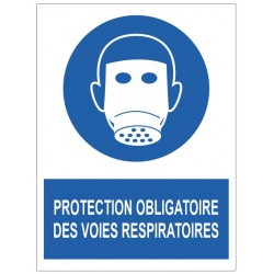 Panneau pvc 30*20 protection des voies respiratoires 
