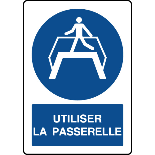 Panneau pvc 30*20 utilisation de la passerelle 