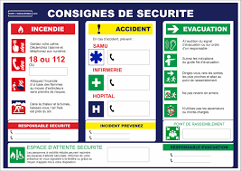 Consignes de sécurité 